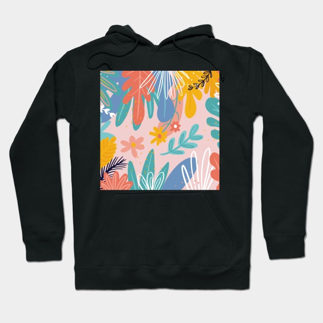 LAS FLORES Hoodie by AS.PAINTINGS